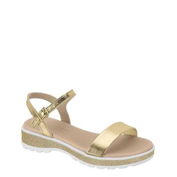 Sandalia-Dourada-Kids-Entressola-Brilhosa-|-Molekinha-Tamanho--26---Cor--DOURADO-0